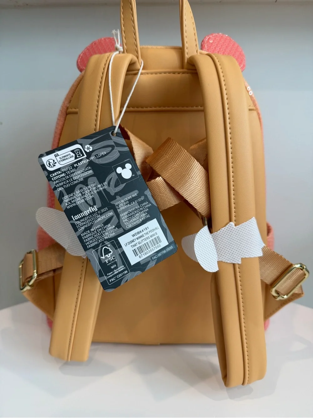 NWT Loungefly Disney Winnie the Pooh Mini Backpack